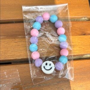 Bracelet with Smiley Charm